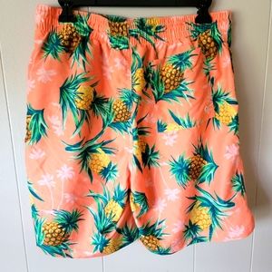 Old Navy Pineapple Men's Swim Trunks